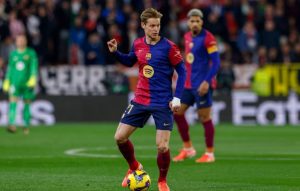 Barca sẵn sàng bán De Jong nếu nhận đề nghị hợp lý. Ảnh: Getty