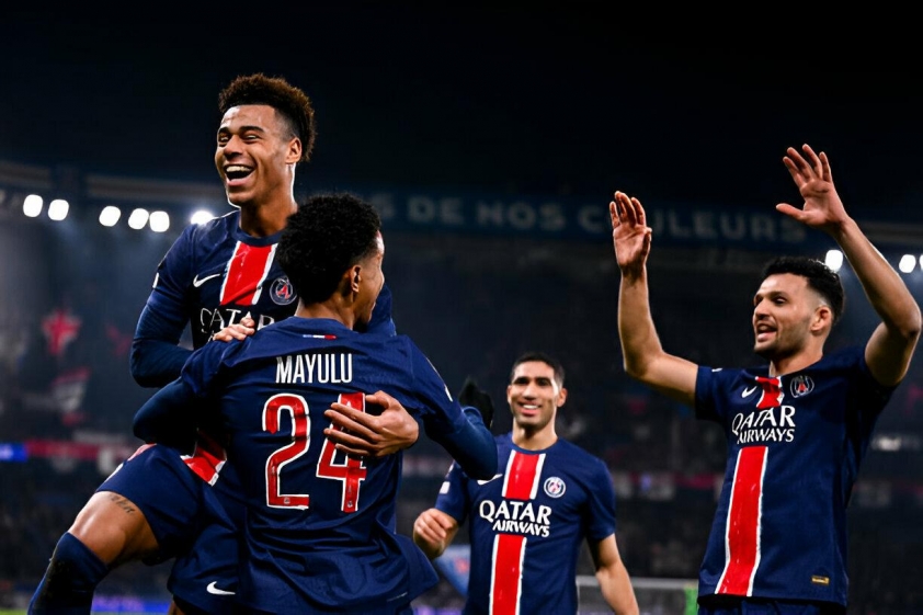 PSG hủy diệt Brest 