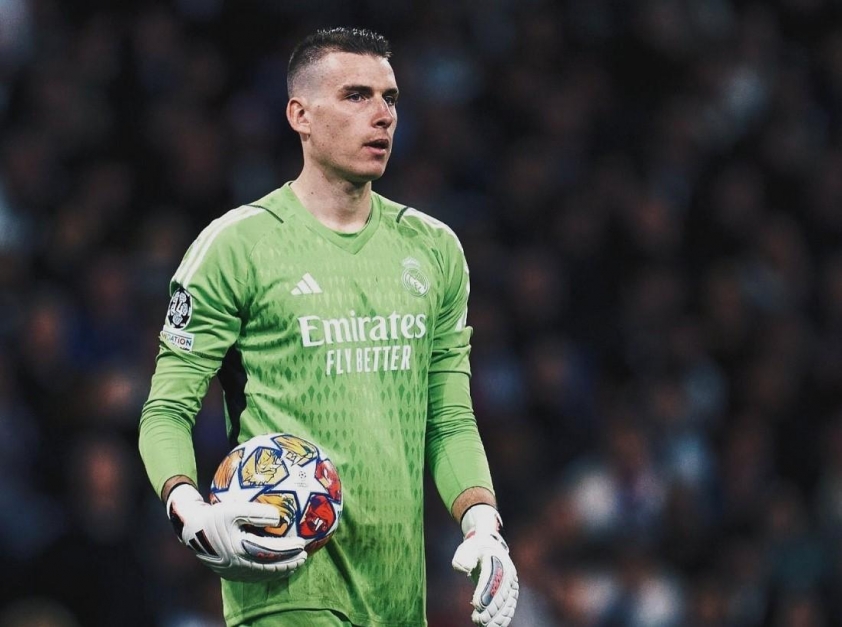 Lunin chưa có cơ hội để trở thành thủ môn số 1 tại Real Madrid.