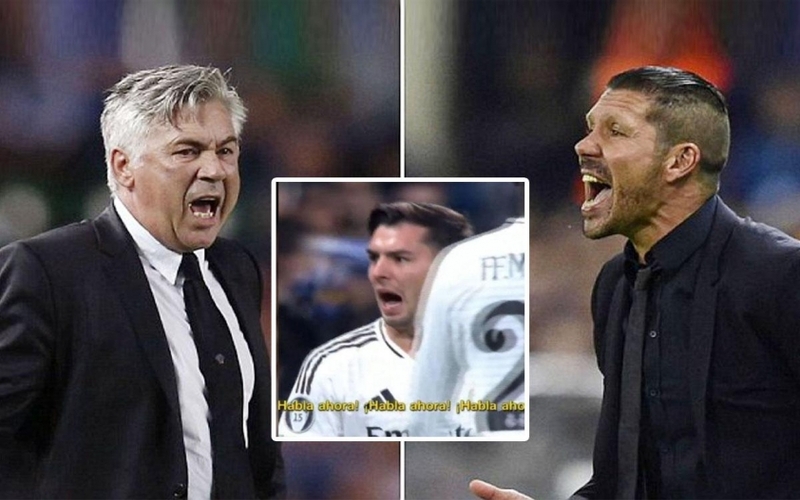 Ancelotti bảo vệ Diaz trước những lời lẽ của Simeone.